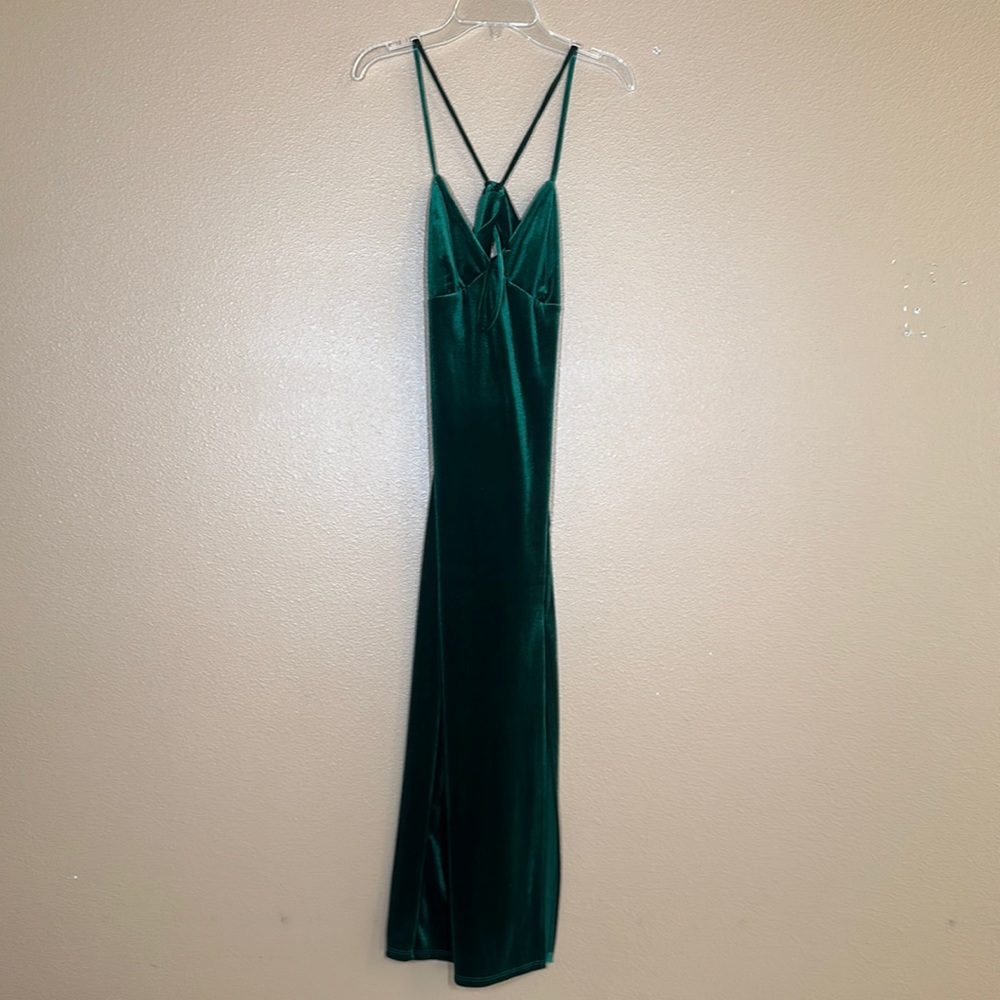 Victoria Dress - Emerald Green